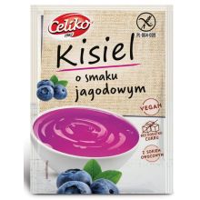 Celiko Kisiel O Smaku Jagodowym Bez Dodatku Cukru Bezglutenowy 40 g