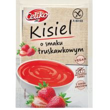 Celiko Kisiel O Smaku Truskawkowym Bez Dodatku Cukru Bezglutenowy 40 g