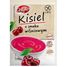 Celiko Kisiel O Smaku Wiśniowym Bez Dodatku Cukru Bezglutenowy 40 g