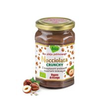 Nocciolata Krem Orzechy Laskowe I Kakao Crunchy Bezglutenowy BIO 250 g