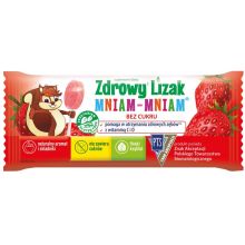 Mniam Mniam Starpharma Zdrowy Lizak Truskawka Łezka Z Wit. D I C 6 g