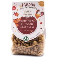 Pasta Natura Makaron Ryżowo Gryczany Amarantus Zwierzęta BIO Bezgl. 250g