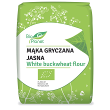 Bio Planet Mąka Gryczana Jasna BIO 1 kg