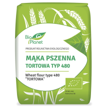 Bio Planet Mąka Pszenna Tortowa Typ 480 BIO 1 kg