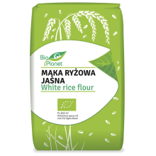 Bio Planet Mąka Ryżowa Jasna BIO 500 g