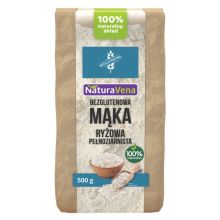 Naturavena Mąka Ryżowa Pełnoziarnista Bezglutenowa 500 g