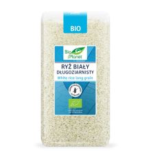 Bio Planet Ryż Biały Długoziarnisty Bezglutenowy BIO 500 g