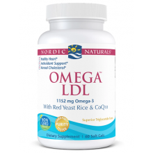 Nordic Naturals Omega LDL +  CoQ10  60 kapsułek