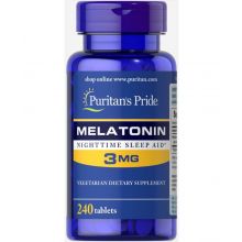 Puritan's Pride Melatonina 3 mg 240 tabletek
