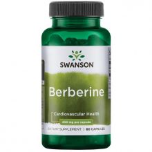 Swanson Berberine (Berberyna) 400 mg 60 kapsułek