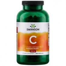 Swanson witamina C z dziką różą 1000 mg 250 kapsułek