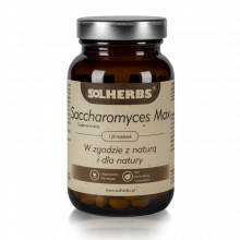 SOLHERBS Saccharomyces Max 120 tabletek