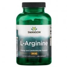 Swanson L-Arginina 500 mg 200 kapsułek