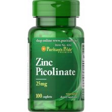 Puritan's Pride Zinc Picolinate 25mg 100 tabletek