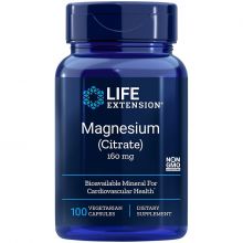 Life Extension Cytrynian Magnezu 160 mg 100 kapsułek wegetariańskich