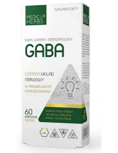 Medica Herbs GABA 60 kapsułek